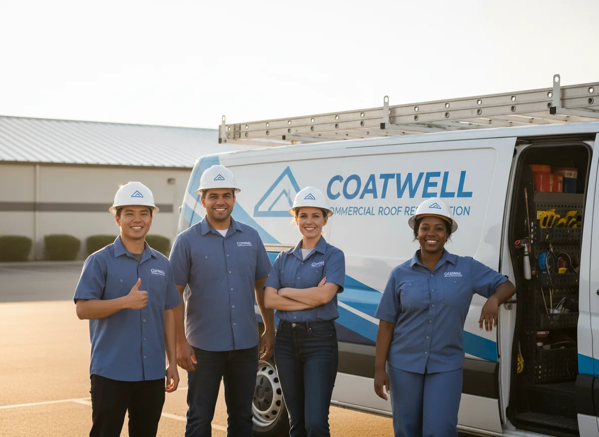 Commercial roof coating company in Salina, KS